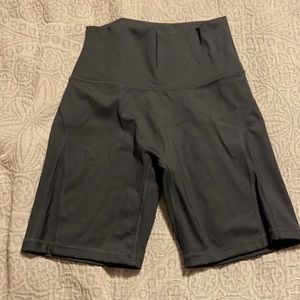 Black biker shorts